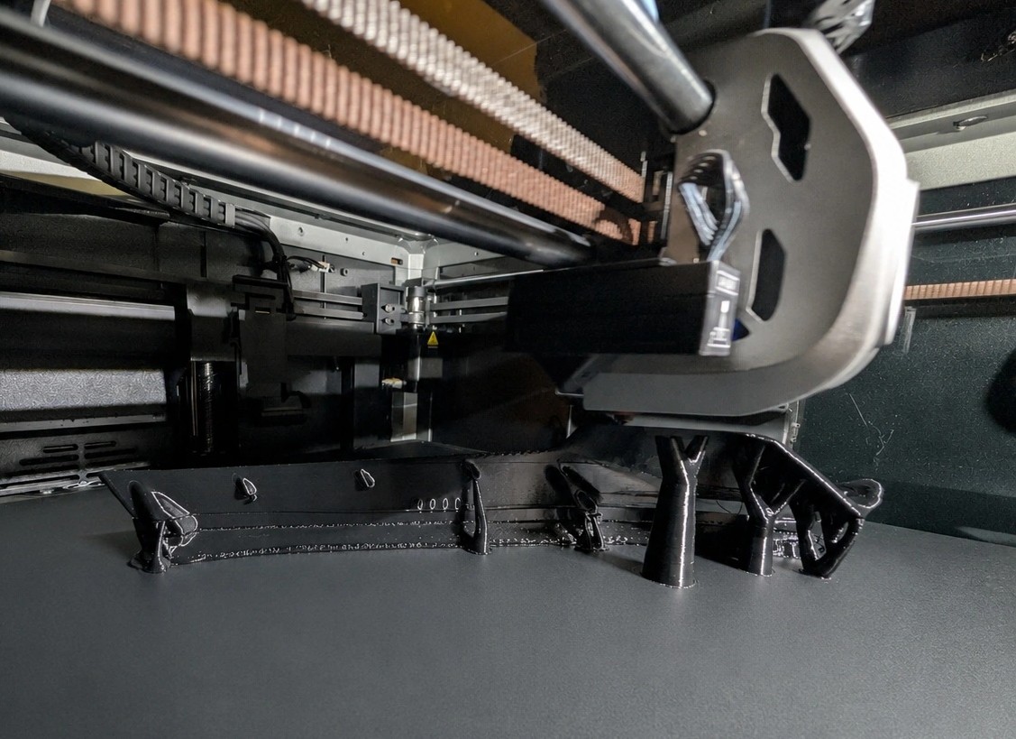Onderdeel tijdens het 3D printen